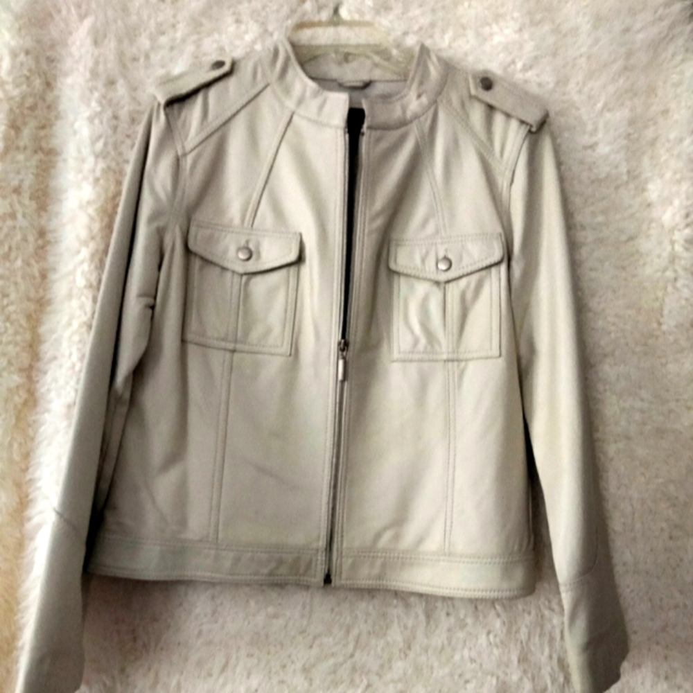 Leather jacket